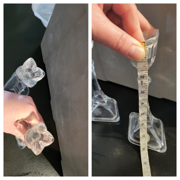 Beautiful Crystal Candle holders - Picture 2 of 2